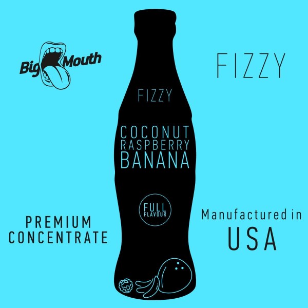 Coconut | Raspberry | Banana Aroma Fizzy Big Mouth