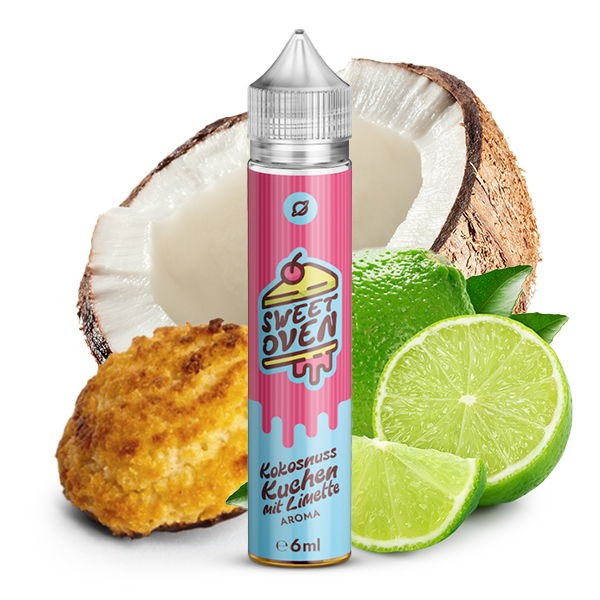 Flavorverse Longfill Aroma Geschmack 6 ml Kokosnusskuchen Limette