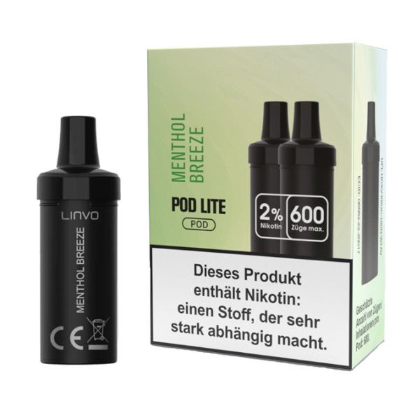 Menthol Breeze Prefilled Pod Lite LINVO BAR