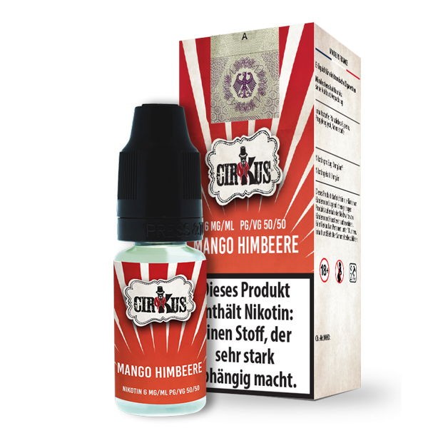 Mango Himbeere Liquid Authentic CirKus 6 mg/ml