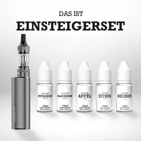 Einsteigerset E-Zigarette & Liquid