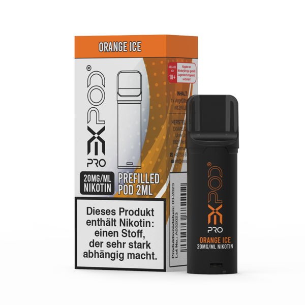 Orange Ice Prefilled Pod ExPod Pro