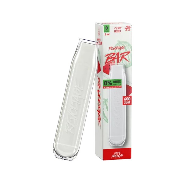 Revoltage Bar Disposable Einweg E-Zigarette White Melon Nikotinfrei