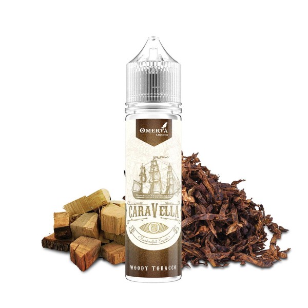 Woody Tobacco Longfill Aroma Omerta Caravella