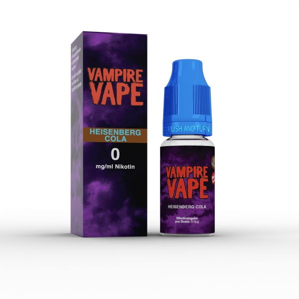 Heisenberg Cola Liquid Vampire Vape Beispielbild