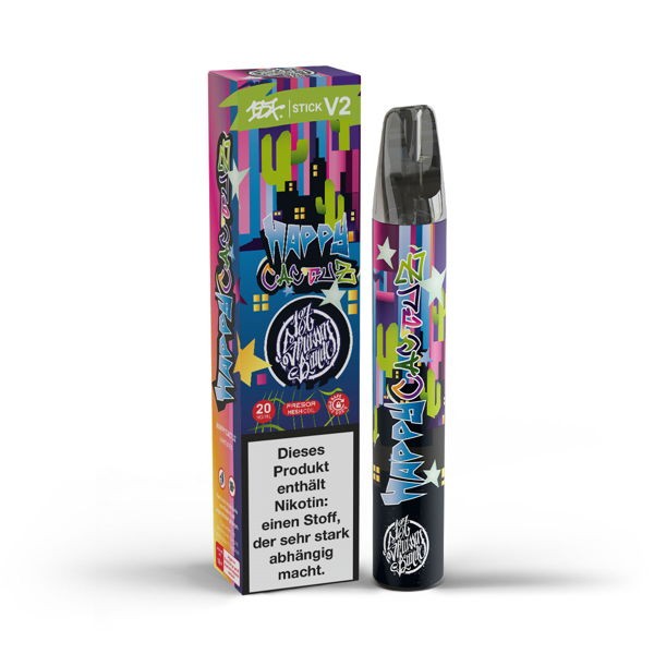 187 Strassenbande Einweg E-Zigarette V2 Happy Cactuz Verpackung
