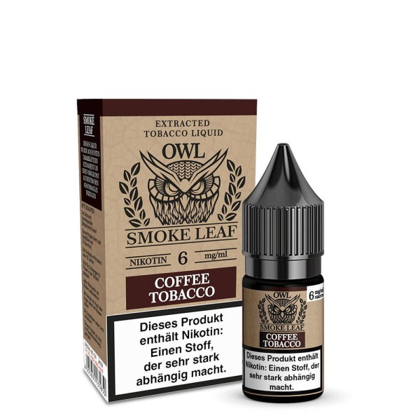 Coffee Tobacco Liquid OWL Smoke Leaf 6 mg/ml