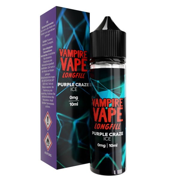 Purple Craze Ice Longfill Aroma Vampire Vape Flasche