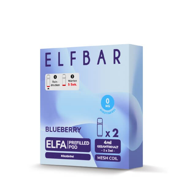Elfbar Elfa Blueberry 0mg