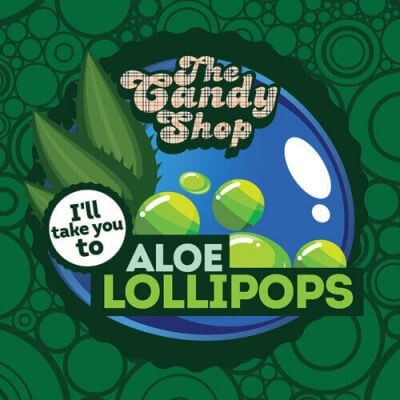 Aloe Lollipops Aroma The Candy Shop Big Mouth