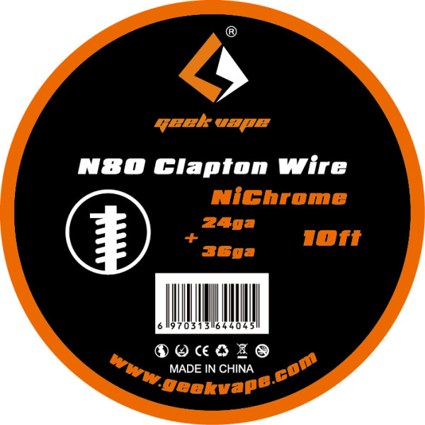 Geekvape N80 Clapton Wire NiCr Wickeldraht