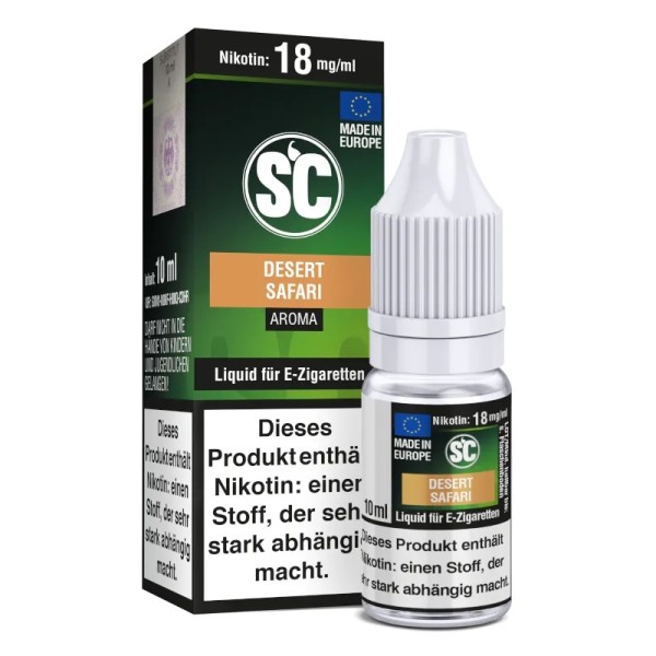 Desert Safari Tabak SC Liquid Beispiel