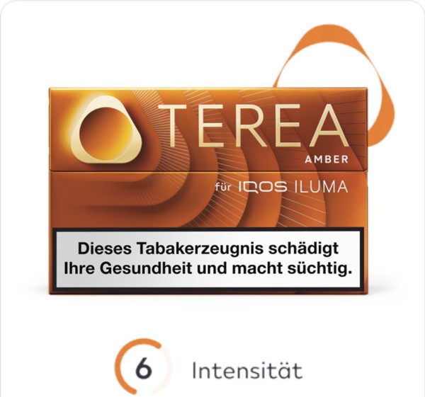 TEREA Tabaksticks Amber Selection IQOS ILUMA