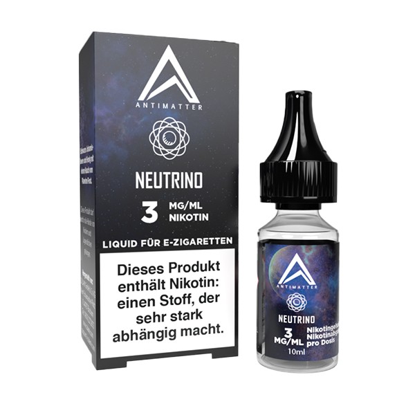 Neutrino Liquid Antimatter 3 mg/ml