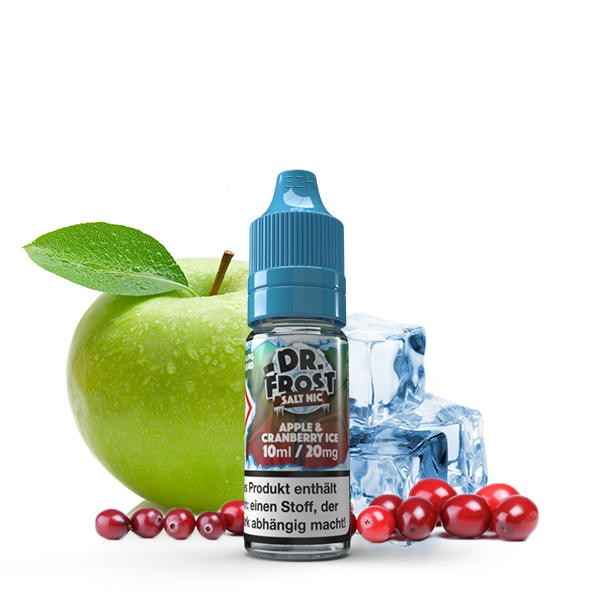 Apple Cranberry Ice Nikotinsalz Liquid Dr. Frost Salt Nic