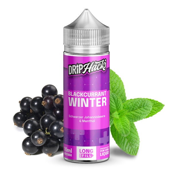 Blackcurrant Winter Longfill Aroma Drip Hacks Geschmack