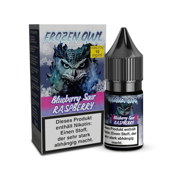 Blueberry Sour Raspberry Nikotinsalz Liquid OWL Frozen 10 mg/ml