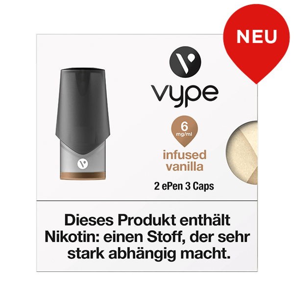 Infused Vanilla Caps vPro Vype ePen3