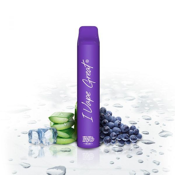 IVG BAR Disposable E-Zigarette Aloe Grape