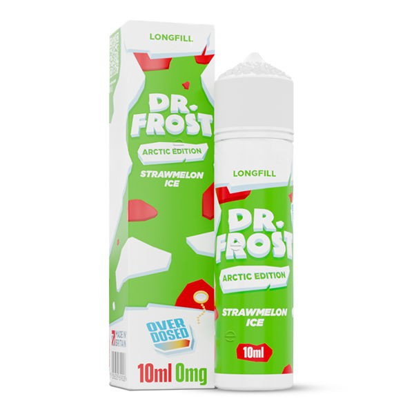 Strawmelon Ice Longfill Aroma Dr. Frost Arctic Edition Verpackung