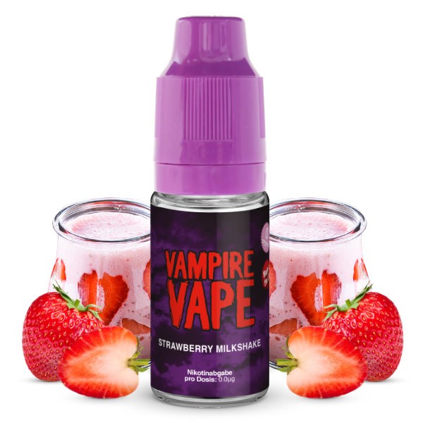 Strawberry Milkshake Liquid Vampire Vape