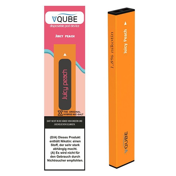 VQube Disposable Pod Device E-Zigarette Juicy Peach