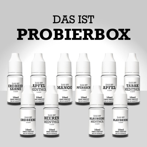 Liquid Probierbox 2 Das ist Dampfen