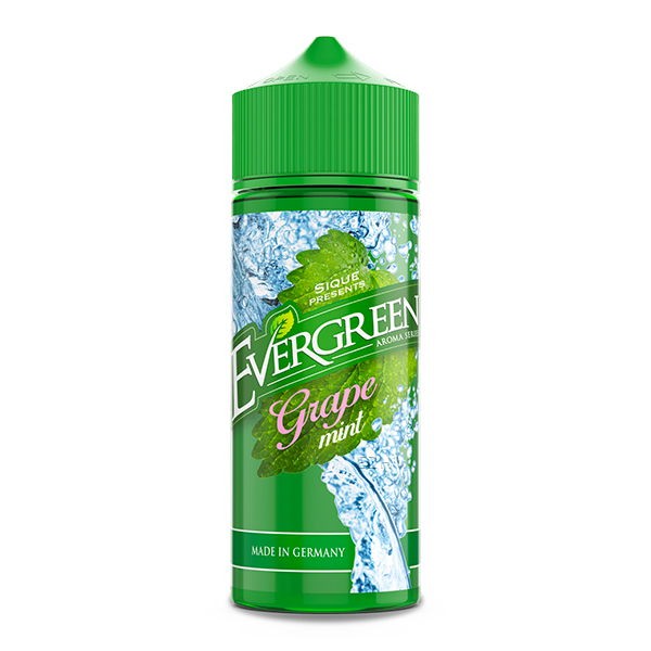 Evergreen Grape Mint Longfill Aroma Flasche