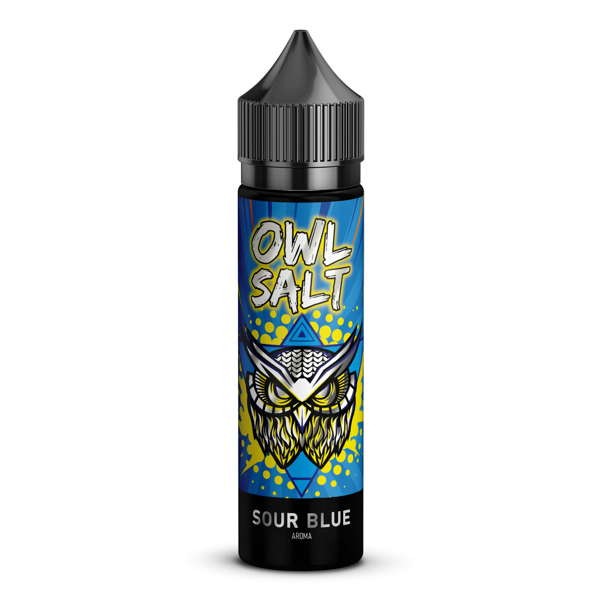 Sour Blue Longfill Aroma OWL Salt Flasche