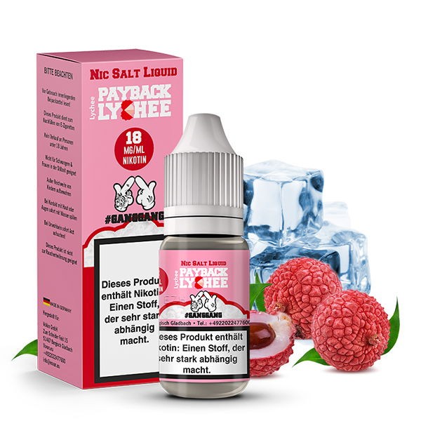 Payback Lychee Nikotinsalz Liquid #GangGang