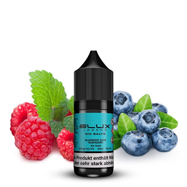 Blueberry Sour Raspberry Nikotinsalz Liquid ELUX Legend Geschmack