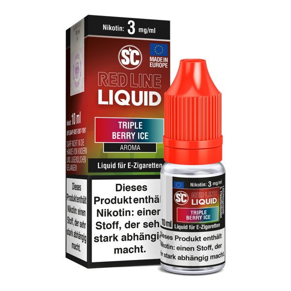 Triple Berry Ice SC Red Line Liquid 3 mg/ml