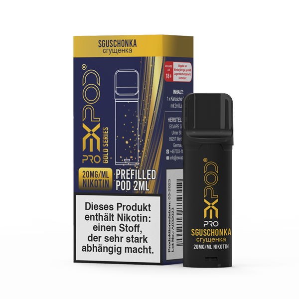 Sguschonka Gold Series Prefilled Pod ExPod Pro