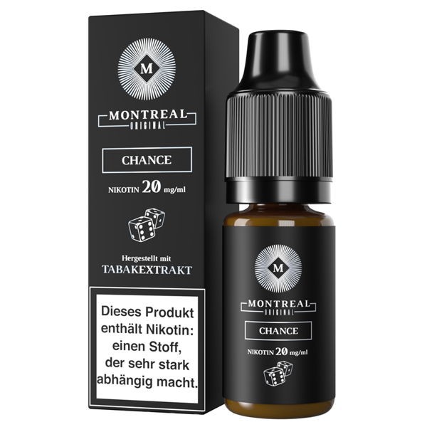 Chance Nikotinsalz Liquid Montreal Original 20 mg