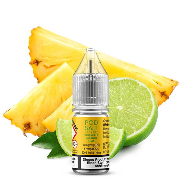 Pineapple Passion Lime Nikotinsalz Liquid Pod Salt Xtra Geschmack