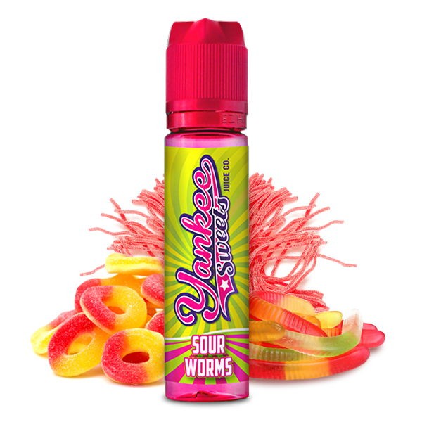Sour Worms Aroma Yankee Allstars Sweets