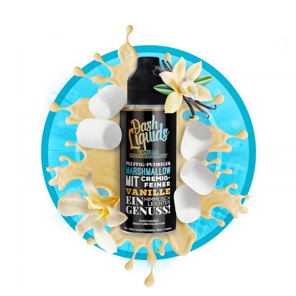 Vanilla Marshmallow Aroma Dash Liquids Signature Collection