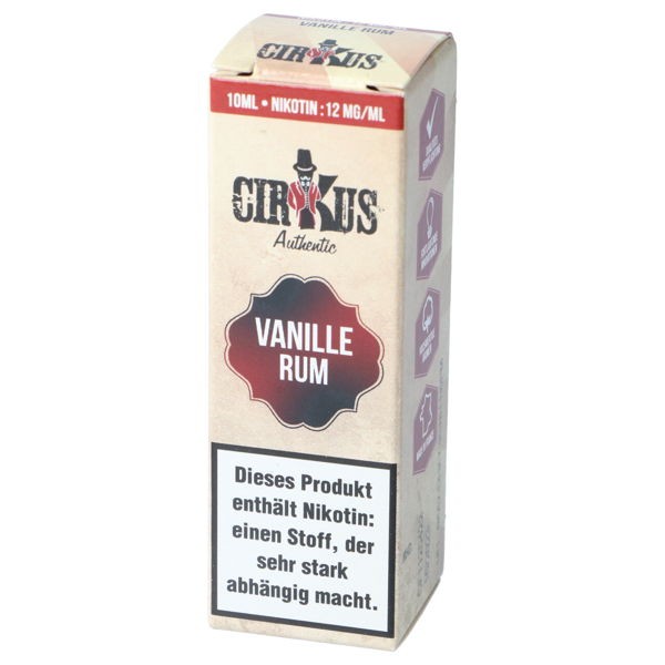 Vanille Rum Liquid Authentic CirKus