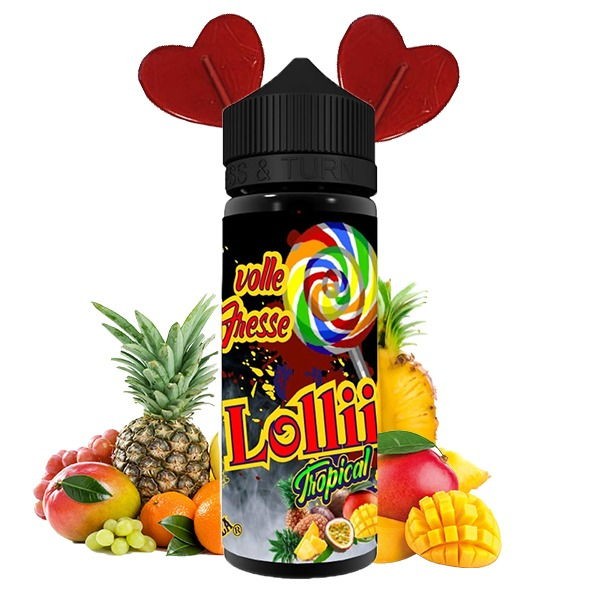 Volle Fresse Tropical Lolli Aroma Lädla Juice