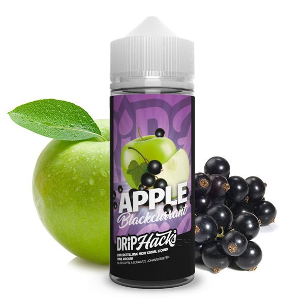 Apple Blackcurrant Longfill Aroma Drip Hacks Geschmack