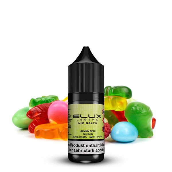 Gummy Bear Nikotinsalz Liquid ELUX Legend Geschmack