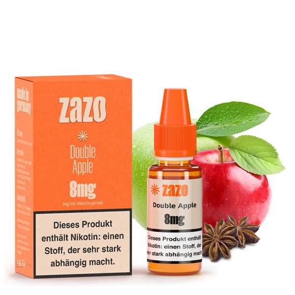 Double Apple Liquid Zazo 8 mg/ml