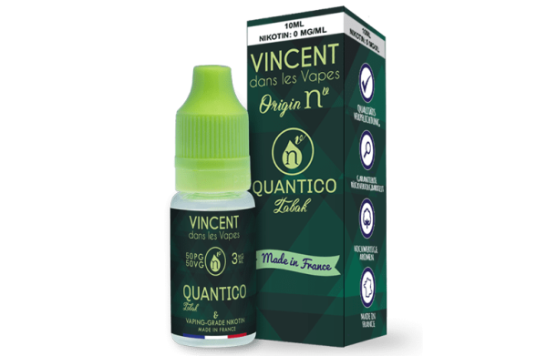 Quantico Tabak Liquid Origin Nv Vincent