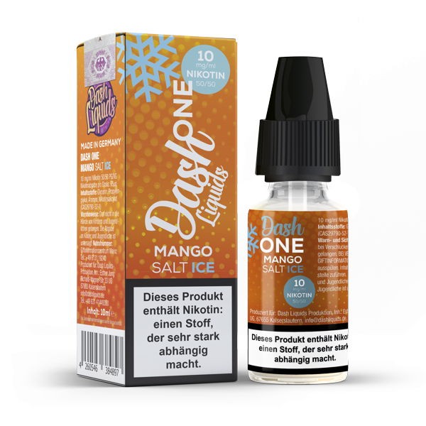 Mango Ice Nikotinsalz Liquid Dash One 10 mg/ml Nikotin