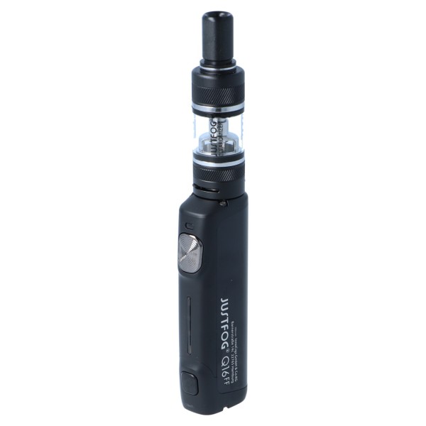 Einsteigerset E-Zigarette & Liquid JustFog Q16 FF Schwarz