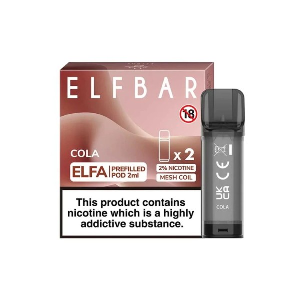 Cola Prefilled Ersatz Pod ELFA Elf Bar