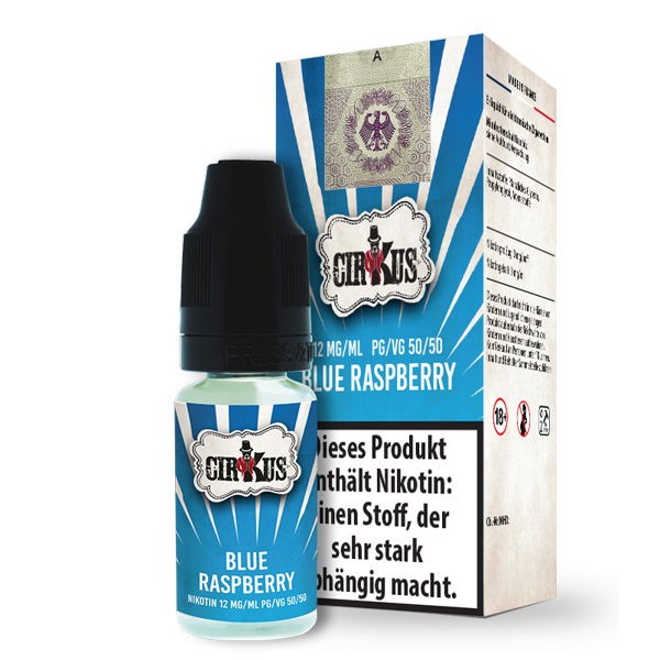 Blue Raspberry Liquid Authentic CirKus 12 mg/ml