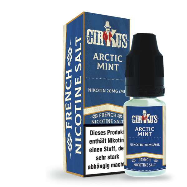 Arctic Mint Nikotin Salz Liquid Authentic CirKus
