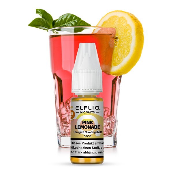 Pink Lemonade Nikotinsalz Liquid Elfliq by Elfbar