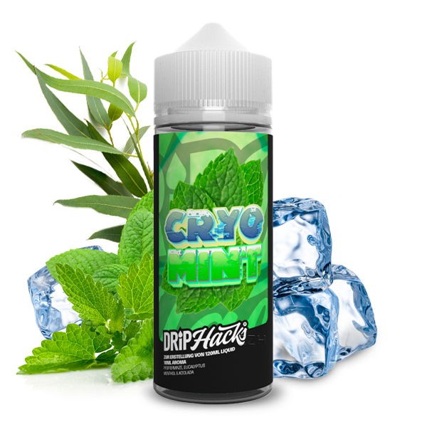 Cryo Mint Longfill Aroma Drip Hacks Geschmack